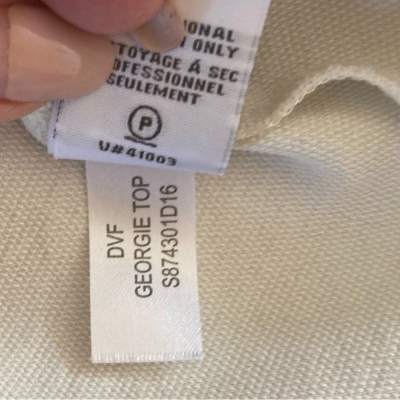 Diane von Furstenberg Georgie Off the Shoulder Top - Picture 7 of 12